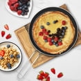 thumbnail image 5 of Starfrit Poêle Crêpière Antiadhésive de 32cm (12,5"), Idéale pour crêpes, dosas, chapatis, Facile à nettoyer avec eau savonneuse, Noire, 5 of 5