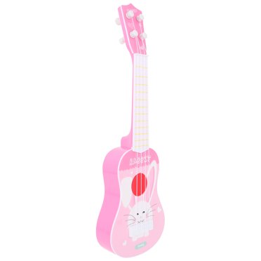 Mini Guitar Children Played Ukulele Early Musical Learning Toy Plastic Instrument