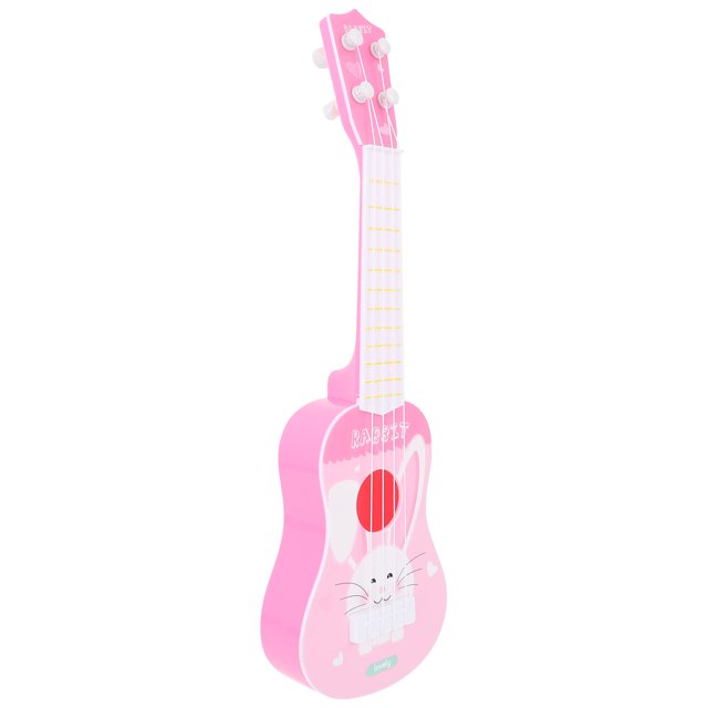 Mini Guitar Children Played Ukulele Early Musical Learning Toy Plastic Instrument