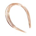 thumbnail image 1 of mmirethe Tendance 5mm Bandeaux en Acier Inoxydable pour les Filles Or 1mm 10 Pcs 5Set, 1 of 6