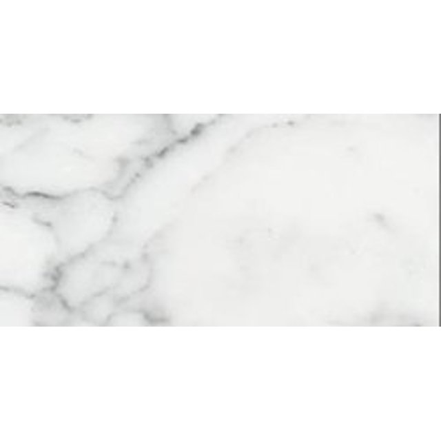 CARRARA MARBLE Tuile de Métro 3 X 6 Po VENATO Huilé (4 Échantillons)