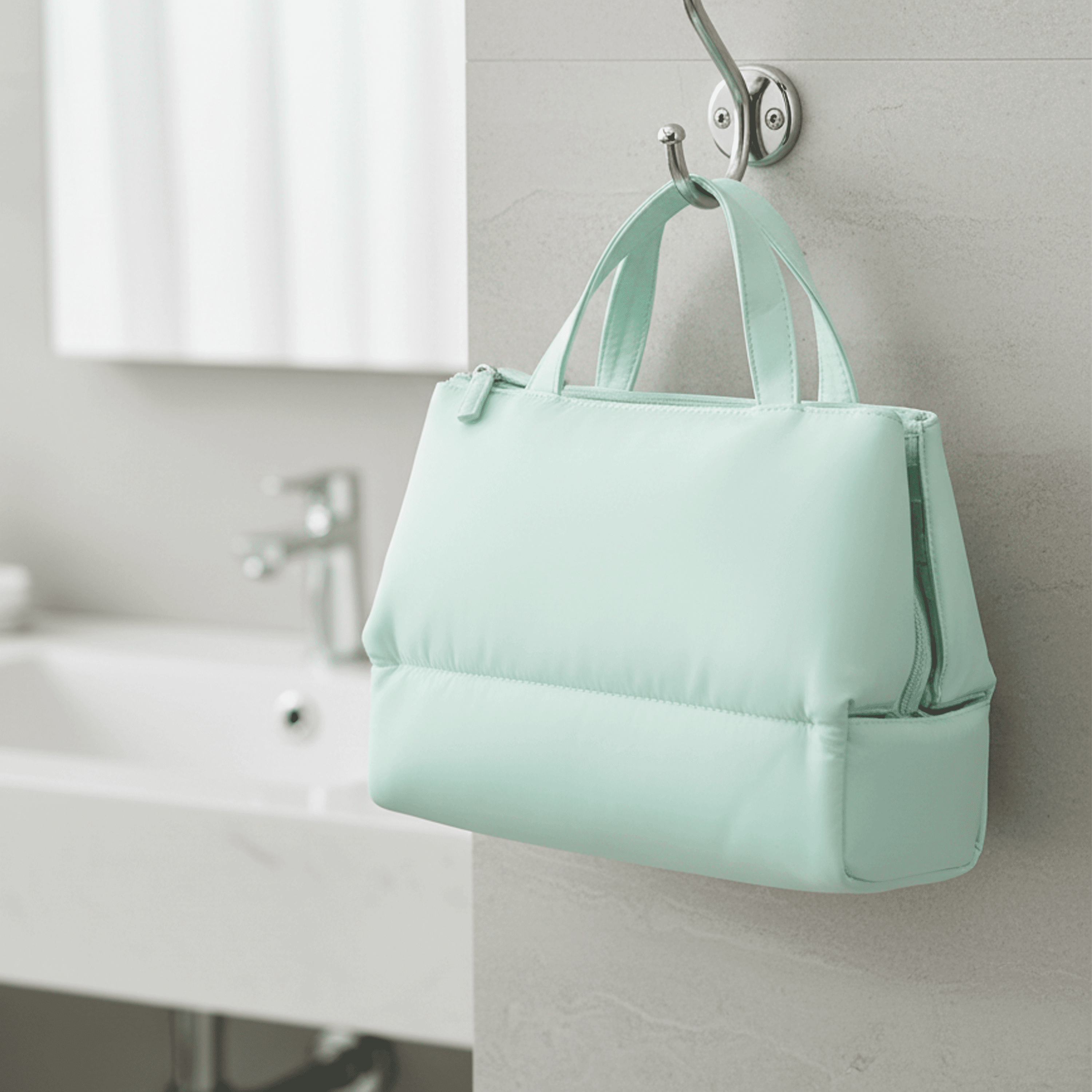 Equate Beauty - Trousse à cosmétiques à 3 compartiments - Menthe sauge