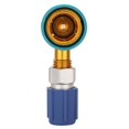 thumbnail image 2 of Cergrey R1234YF To R134A Air Conditioner Quick Coupler Aluminum AC Connector Adapter, 2 of 8
