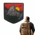 thumbnail image 4 of Clearance! Finally Home Patch Never Stop Exploring | Outdoor Backpack Patch Hiking Patch Nature Badge Badge, 4 of 5