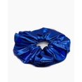 thumbnail image 1 of Handmade Cobalt Blue Metallic Hair Scrunchie, 1 of 5