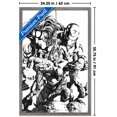 thumbnail image 2 of Marvel Sketch - Group Wall Poster, 14.725" x 22.375" Framed, 2 of 4