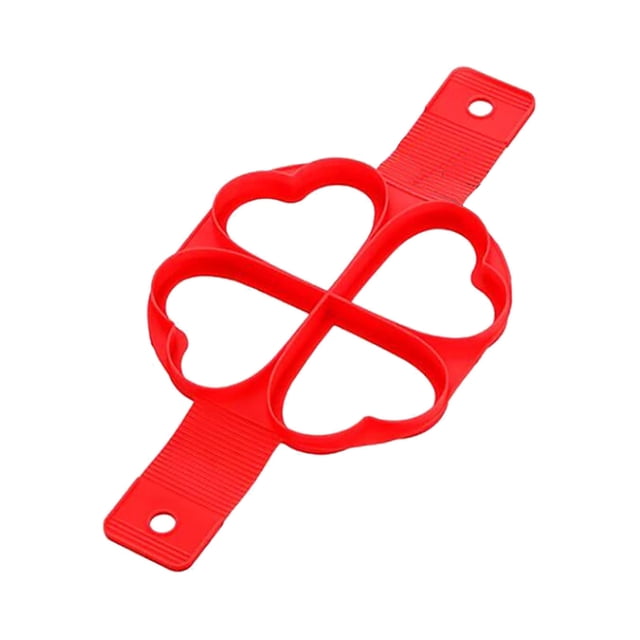 Home and Kitchen 4 Hole Omelette Maker Multi-functional 7-link Round Star Heart Shaped Pancake Maker Breakfast Baking Molds Kitchen Accessories Kitchen Organization Kitchen Decor Kitchen Gifts