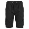 thumbnail image 1 of Men‘s Solid Color Pocket Elastic Waist Drawstring Track Shorts SweatShorts Summer Casual Sports Shorts, 1 of 8