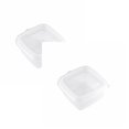 thumbnail image 1 of Oleegame 2PC Kids Snack Boxes For School Condiment Containers With Lids Quadrate Condiment Containers， Condiment Containers Travel Clear, 1 of 9