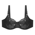 thumbnail image 1 of Women‘s Plus Size Signature Lace Unlined Underwire Bra with Added Support, 1 of 7