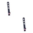 thumbnail image 2 of Baohd PU Golf Alignment Stick Cover Case Premium Holder Embroidered Waterproof Blue White 33 x 5.5cm 2Set, 2 of 6