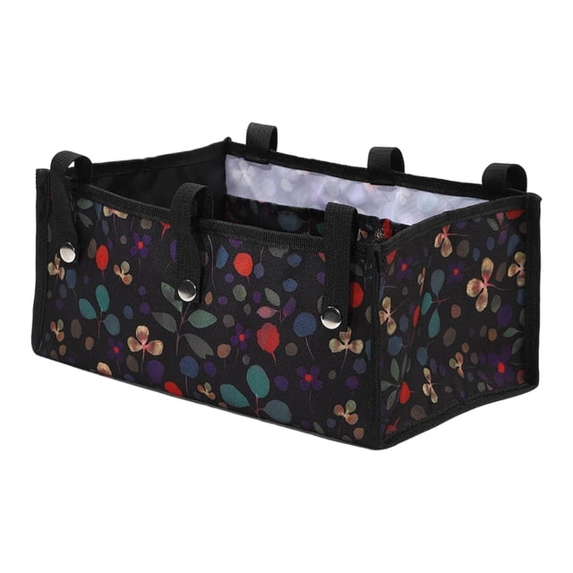 Drezz Sac pour Rollator Pouvant Être Rangé sous le Siège, Sac à Roulettes Polyvalent Détachable, Accessoire pour Quatre Roues, Convient aux Porteurs de Lunettes et aux Trèfles Âgés Petit