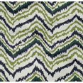thumbnail image 4 of oneOone Organic Cotton Poplin Twill Fabric Chevron Flame Stitch Decor Fabric Printed BTY 42 Inch Wide, 4 of 4