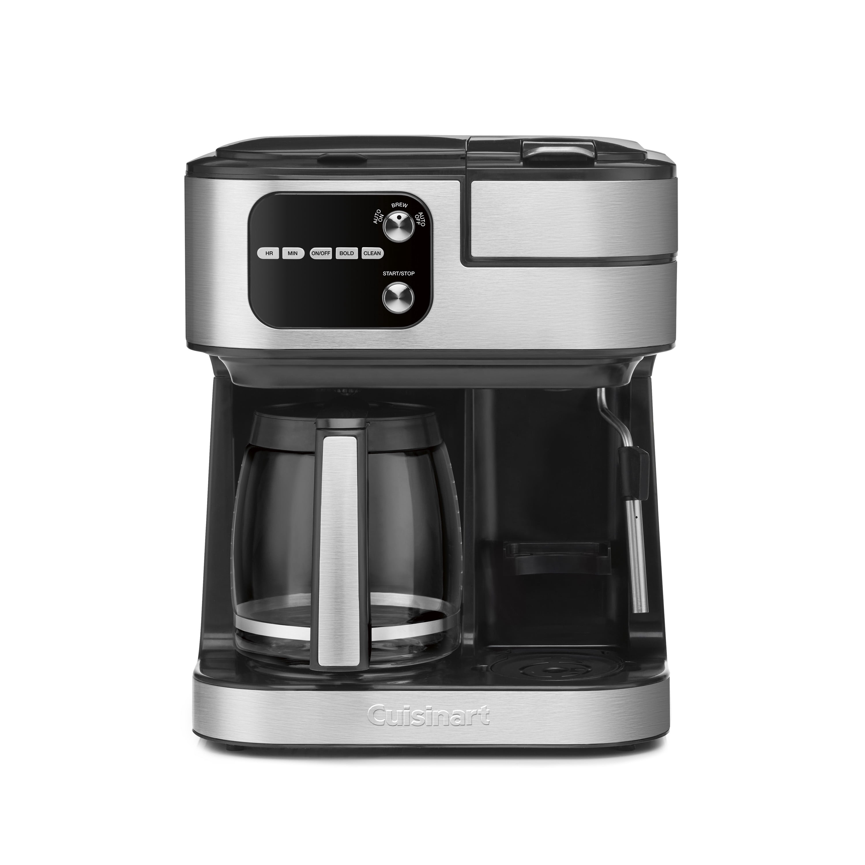 Cuisinart Coffee Center Barista Bar Machine à café 4-en-1, Préparateur à portion unique et carafe, SS-4N1NASC, Noir