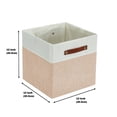 thumbnail image 5 of DECOMOMO Collapsible Sturdy Foldable Storage Bin [4-Pack] w/ Handles for Organizing Shelf Nursery, 5 of 5