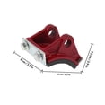 thumbnail image 2 of Tineasur Sabot de Frein de Remplacement Performance Bakélite Rouge 1 Pcs pour un Fonctionnement Sécuritaire, 2 of 8