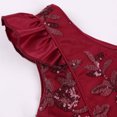 thumbnail image 4 of Robe de Fête pour Bébé Fille Robe à Paillettes pour Enfants Jupe à Manches Volantées Robe pour Fille Robe de Festival Robe de Princesse, 4 of 9