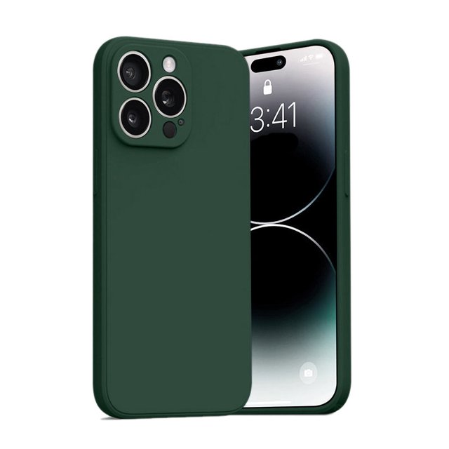 PANDACO Étui Souple Vert Forêt pour iPhone 15 Pro Max