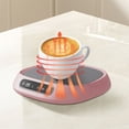 thumbnail image 4 of TIELUTT Chauffe-Tasse à Café pour Bureau Chauffe-Tasse à Café avec Contrôle de la Température pour Chargeurs de Bureau 6 Napperons de Table et Tapis Napperons Rigides pour Table à Manger Grands Napperons Ronds 4 Napperons pour Tables d'Appoint, 4 of 5