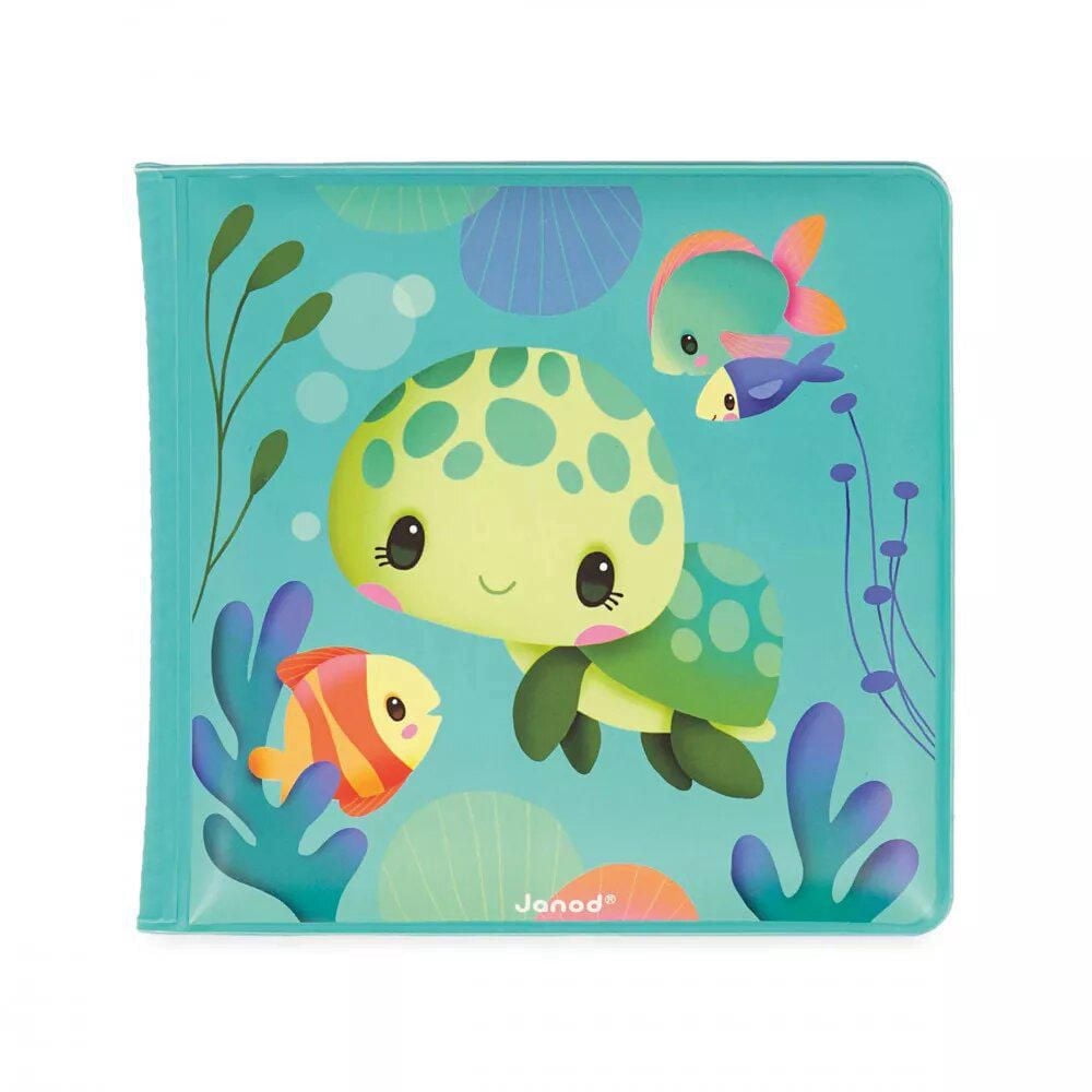 Magical Sea Life Turtle Bath Book - Motor Skill Development - Ages 10 Months and Up
