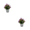 thumbnail image 3 of Maytalsory Elegant For Stylish Home Decor With Fake Flowers And Plants Long-lasting lotus 2Set, 3 of 6