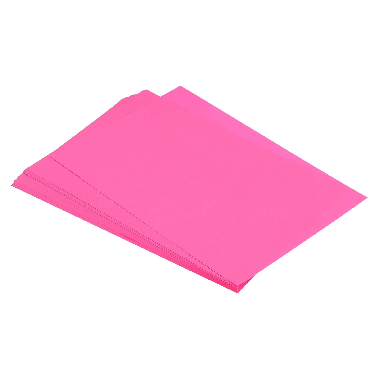 Unique Bargains 75 Sheets A4 Colored Print Copy Paper 8.5' x 11' Origami Paper Printer Paper 75gsm for Printing, Bright Red