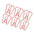 thumbnail image 1 of Paper Clips for 100Pcs Memo Paperclip Cute Paperclip Metalware Steel Metallic Clamps, 1 of 7