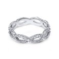 thumbnail image 3 of Bague d'Éternité Infini en Diamants 3/4 Ct en Or Blanc 14 K, 3 of 4