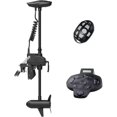thumbnail image 1 of AQUOS Haswing CaymanT Transom Trolling Motor with Wireless Remote & Wireless Foot Control- 55 Lb. Thrust, 39 in. Shaft, Saltwater & Freshwater, 1 of 8