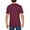 Maroon Mist, variant on Gildan Mens Softstyle CVC T-Shirt, S, Plumrose