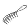 thumbnail image 2 of Wide Tooth Comb, Ergonomic Handle Hair Comb Anti-Static Smaller Friction  For Comb Hair For Barber Black,Gray, 2 of 8