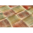 thumbnail image 2 of Casavani Cotton Handblock Printed Dhurrie Green Hallway Runner Area Rug Outdoor Rug 2.6x4 feet, 2 of 4