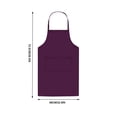 thumbnail image 3 of Sentmoon Kitchen Apron Aprons for Women Apron Waterproof Work Apron Kitchen Western Food Waist Hanging Neck for Chef and Restaurant, 3 of 3