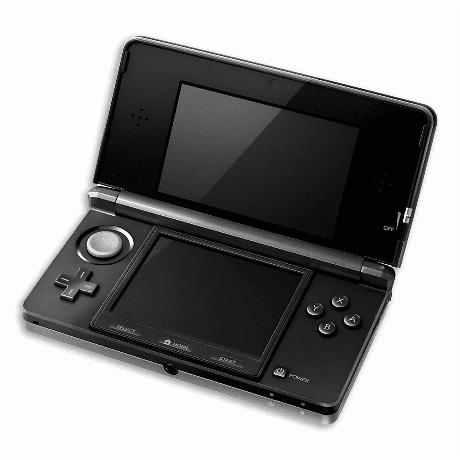 ニンテンドー 3DS Nintendo 3DS Game Console with RetroFam 32GB SD Card, Cosmo Black
