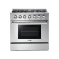 thumbnail image 1 of Thor Kitchen 36 Inch Professional Gas Range in Stainless Steel-HRG3618U, 1 of 3
