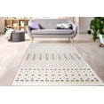 thumbnail image 3 of LaDole Rugs Outdoor Indoor Area Rug | Durable Soft Geometric Modern Carpet Mat For for Patio, Balcony, Bedroom, Living Room, Kitchen, Dining, Entrance, and Hallway, 3 of 7