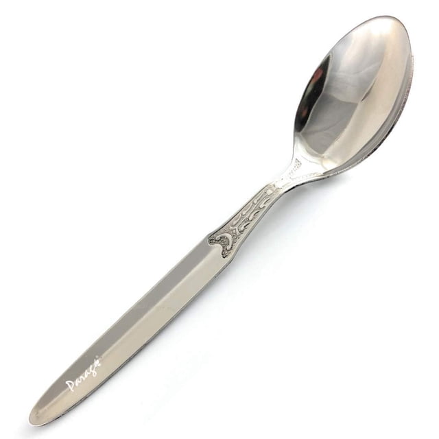 Stainless Steel Classic Design Dinner Spoons Set Of 12 Pieces - Silver ...