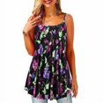 thumbnail image 3 of Maoww Hauts d'Été à Bretelles Col Rond Camisole Sans Manches Imprimée Vêtements pour Femmes, Type 4, m, 3 of 5