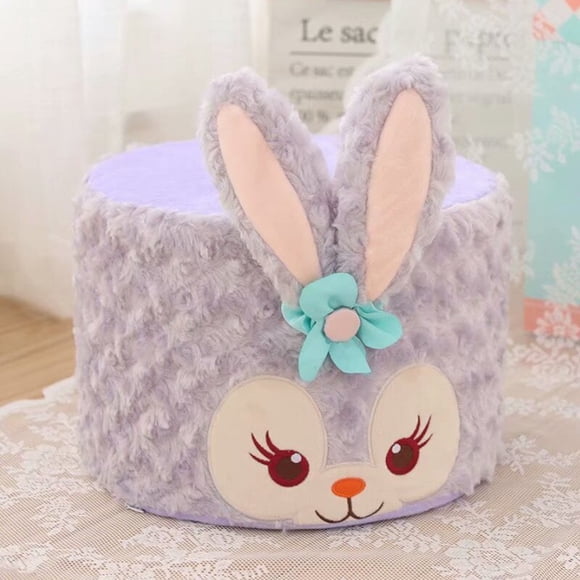 Sanrio Plush Lovely Kuromi My Melody Cinnamoroll Takara Tomy Small Bench Toy Anime Cartoon Low Stool Home Decor Gifts for Kids