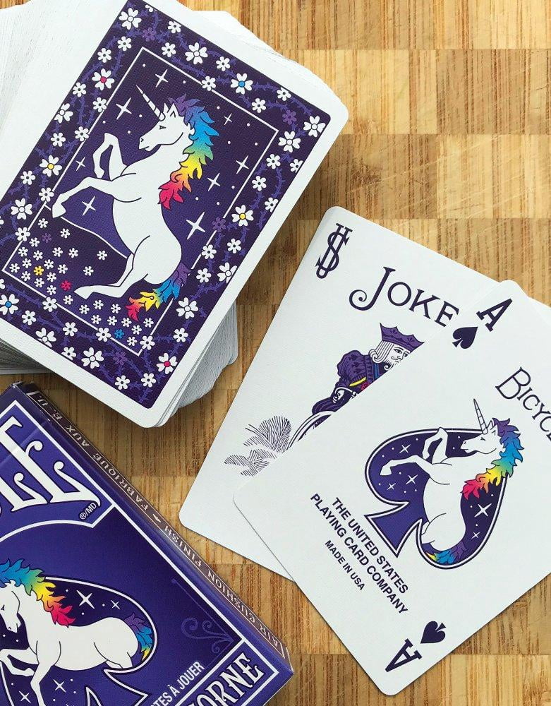 Bicycle Unicorn Playing Cards