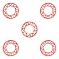 thumbnail image 1 of Youkk Alloy Crank set - Durable Precise Fit Smooth Operation - Guaranteed Compatibility Bicycles Crank 50T red 5Set, 1 of 6