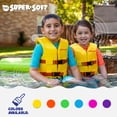 thumbnail image 4 of TRC Recreation Super Soft Child Life Jacket Vest, Small, Fierce Green, 4 of 8