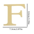 thumbnail image 2 of Leutsin Home Sign Letters,3d Family Home Sign Letters Living Room Decor,Family Rustic Farmhouse Wall Decor,Acrylic Mirror Decorative Wall Sticker Decals for Living Room Bedroom Kitchen, 2 of 8