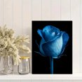 thumbnail image 2 of Blue Rose Decor Canvas Wall Art 15.75x11.81 Inches, 2 of 8