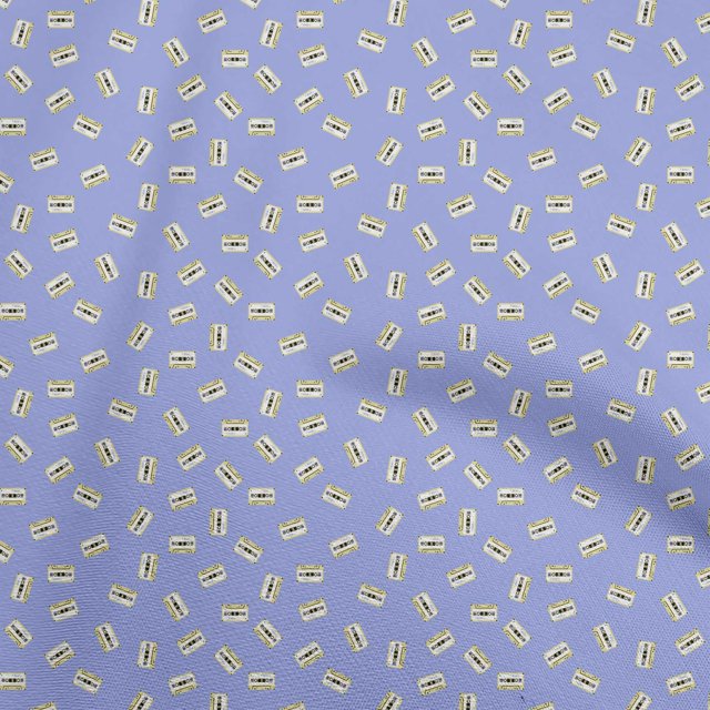 oneOone Rayon Bluish Violet Fabric Kids Fabric For Sewing Printed Craft Fabric By The Yard 56 Inch Wide