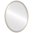 thumbnail image 1 of Miroir Ovale Encadré Singapore - Vaporisation Dorée - 23 Pouces x 29 Pouces, 1 of 7
