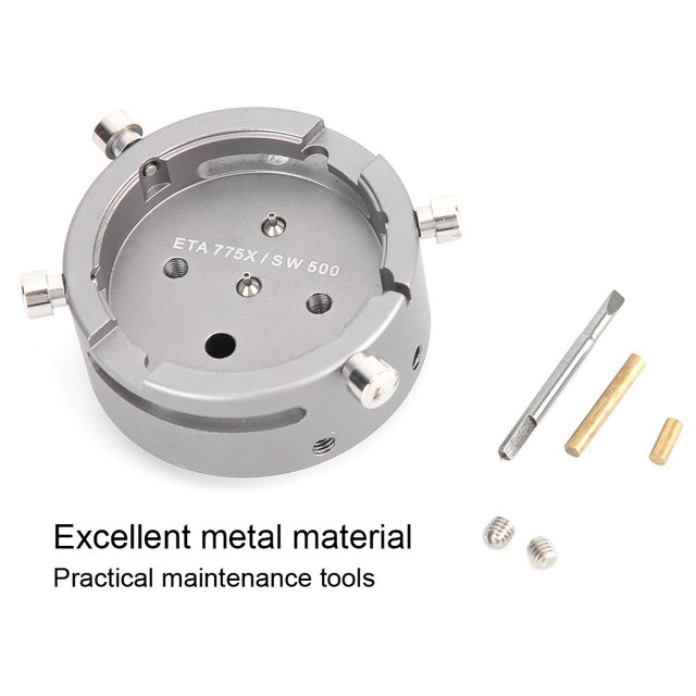Gupbes Metal Watch Movement Holder For 7750 Watch Movement Watch Repairing Accessory,Watch Repairing Tool,7750 Watch Movement Holder