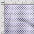thumbnail image 2 of oneOone Rayon Dark Purple Fabric Ikat Sewing Material Print Fabric By The Yard 56 Inch Wide, 2 of 5