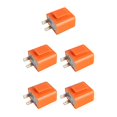 thumbnail image 1 of stanreset Clignotants à DEL pour Moto, Indicateur de Signal Clignotant Réglable, Signaux de Moto, Clignotant de Remplacement, Pièces Clignotantes, Orange, 1 Pcs, 5 Ensembles, 1 of 6