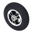 thumbnail image 4 of Walker Wheel, Wear Resistant Alloy Steel Hub 7in Anti Skid Explosion Proof Wheelchair Wheel  For Cart, 4 of 8